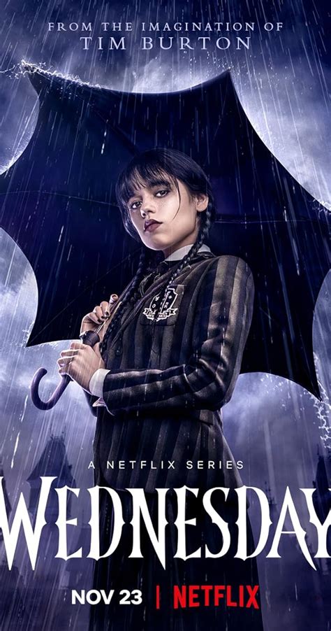 Follows <b>Wednesday</b> Addams' years as a student, when she attempts to master her emerging psychic ability, thwart a killing spree, and solve the mystery that embroiled her parents. . Imdb wednesday